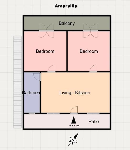 Amarylis Apartment Παραλία Αλμυρού Εξωτερικό φωτογραφία